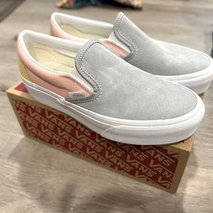 Vans Color-Block Classic Slip-On Platform